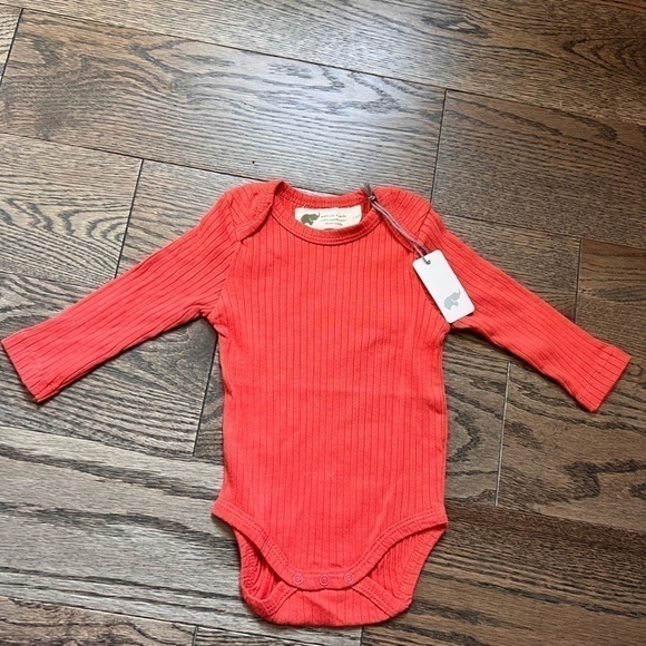 Peyton & Scout 0-3 months Monica and Andy long sleeve body 3-6 months bundle - Picture 2 of 5